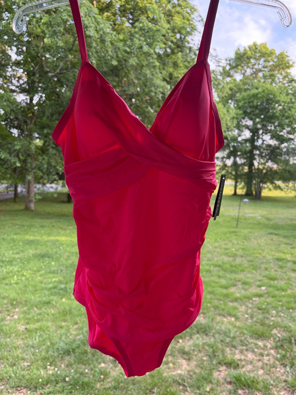 Jantzen NWT Coral One Piece Swimsuit 8 Beach Vacation Pool Cruise Resort Ocean